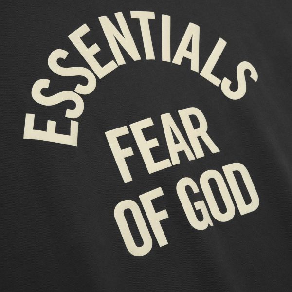 Fear Of God Essentials Campus 90's Longsleeve T-shirt Zwart