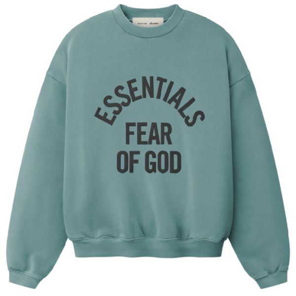 Fear Of God Essentials Campus 90's Sweater Blauw