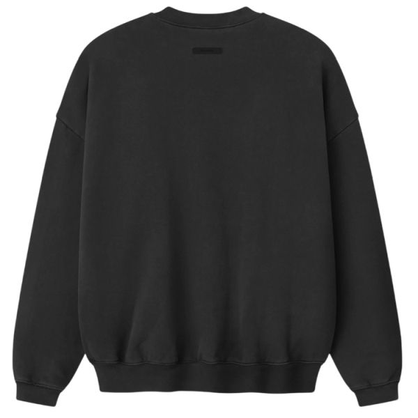 Fear Of God Essentials Campus 90's Sweater Zwart