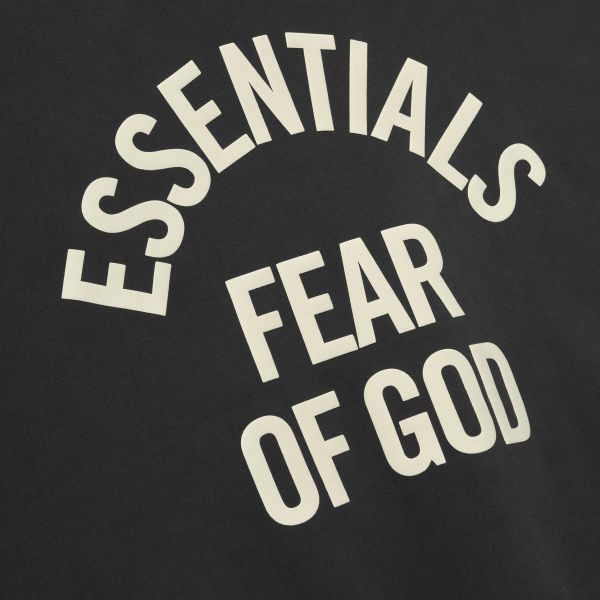 Fear Of God Essentials Campus 90's Sweater Zwart