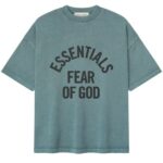 Fear Of God Essentials Campus 90's T-shirt Blauw