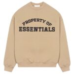 Fear Of God Essentials Property Lounge Sweater Beige