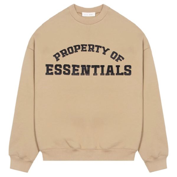 Fear Of God Essentials Property Lounge Sweater Beige