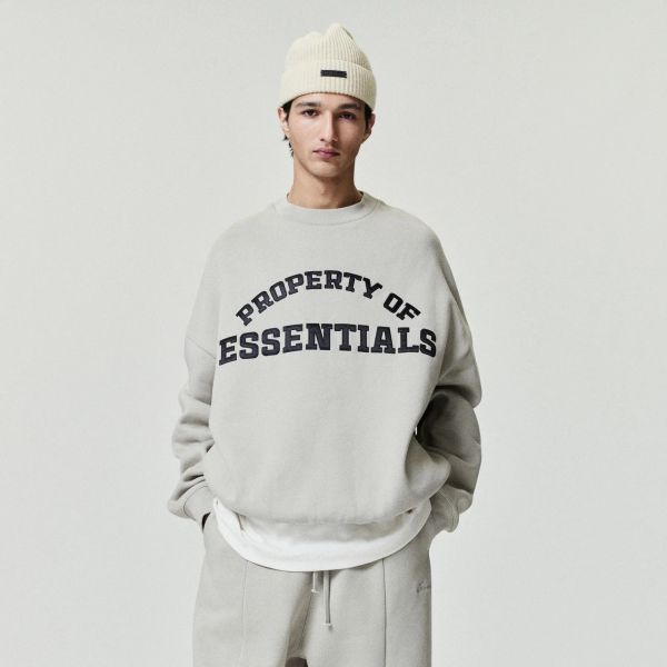 Fear Of God Essentials Property Lounge Sweater Grijs