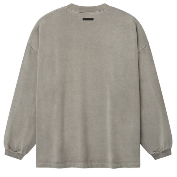 Fear Of God Essentials Signature 90's Longsleeve T-shirt Grijs