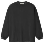 Fear Of God Essentials Signature 90's Longsleeve T-shirt Zwart