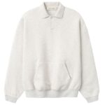 Fear Of God Essentials Signature 90's Polo Sweater Off White