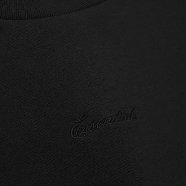 Fear Of God Essentials Signature 90's T-shirt Zwart