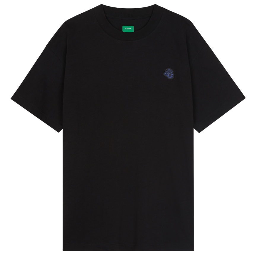 Flâneur Rubber Blossom T-shirt Zwart