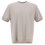 Herno Knit Effect T-shirt Beige
