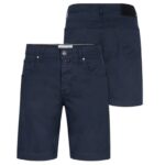 Jacob Cohën Bermuda Lou Korte Broek Donker Blauw