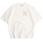 Mansour M Patch T-shirt Off White