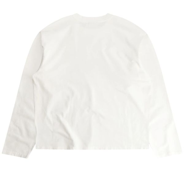 Mansour Monogram Longsleeve T-shirt Off White