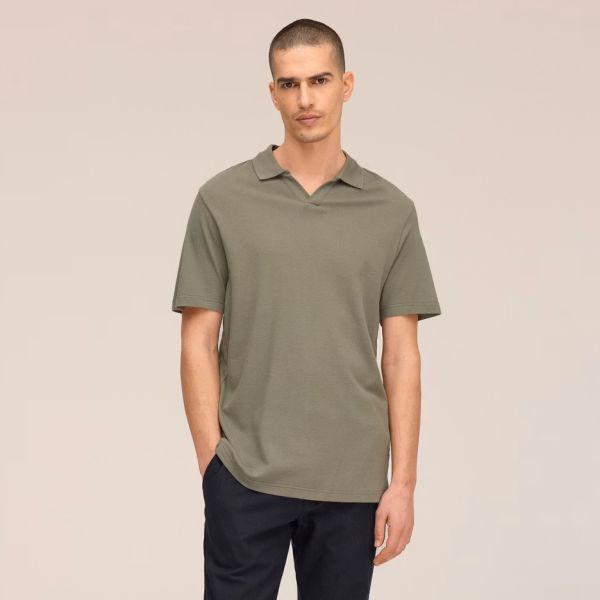 NN.07 Almer Polo Donker Groen