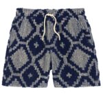 OAS Trastevere Porto Korte Broek Donker Blauw