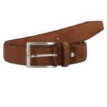 Officine Napoli Suede Riem Bruin