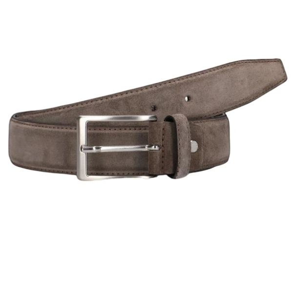 Officine Napoli Suede Riem Taupe