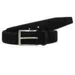 Officine Napoli Suede Riem Zwart