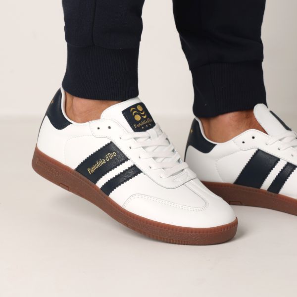 Pantofola d'Oro Bomber Sneaker Wit/Navy