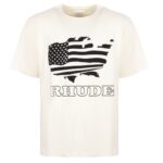 Rhude Banner T-shirt Off White