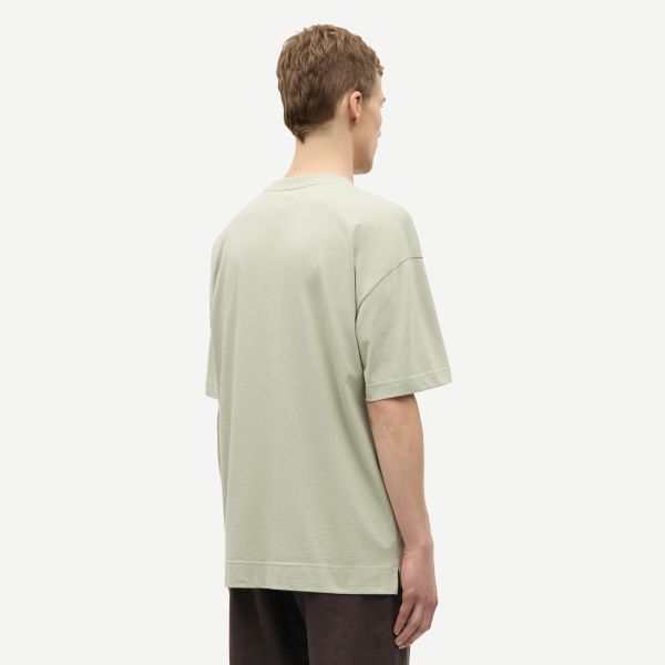 Samsøe Samsøe Joel T-shirt Licht Groen