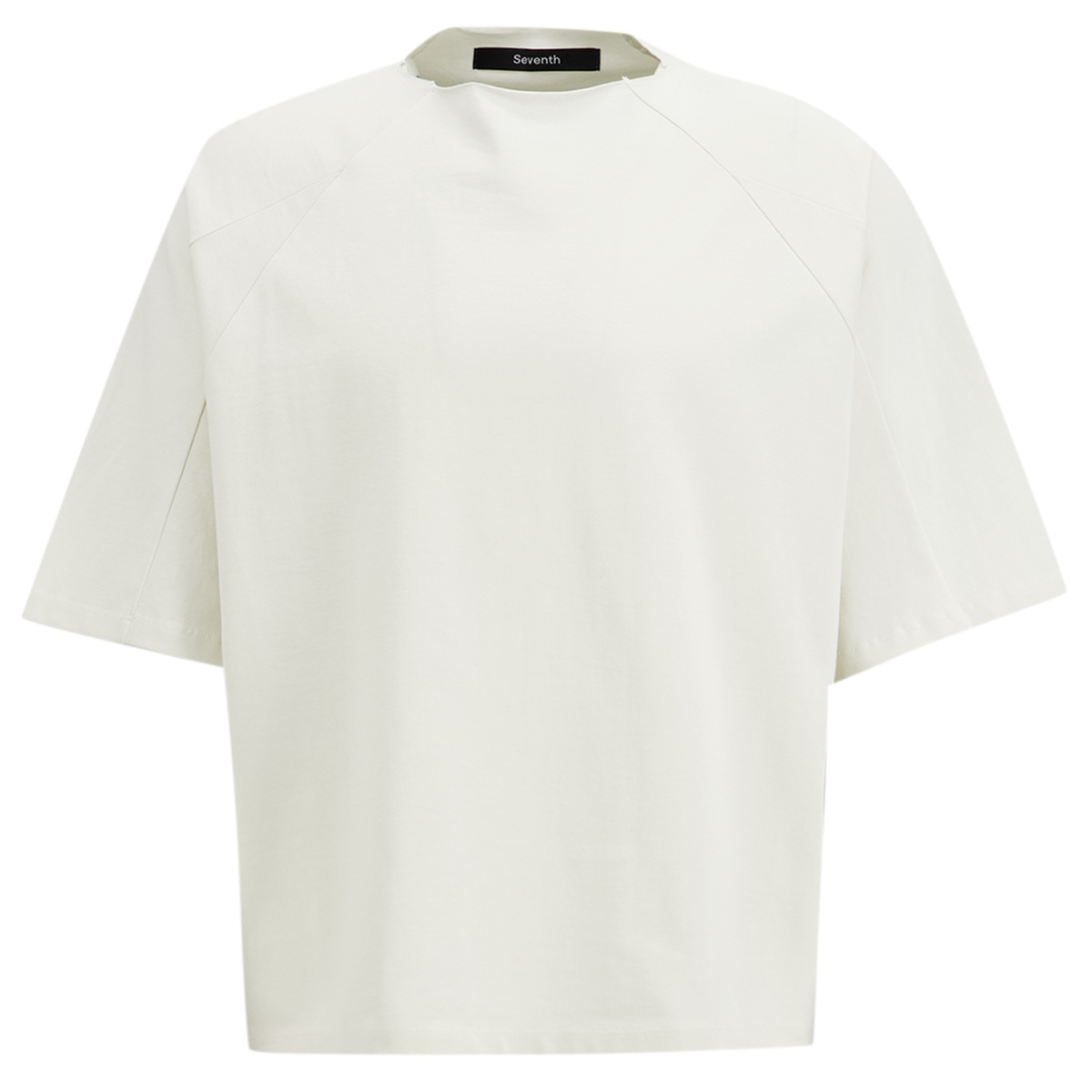 Seventh Box Cut T-shirt Wit