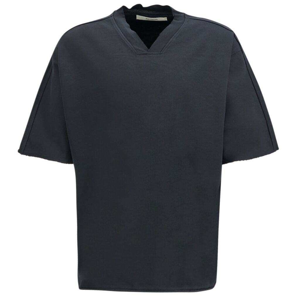 Seventh Kimono V T-shirt Zwart