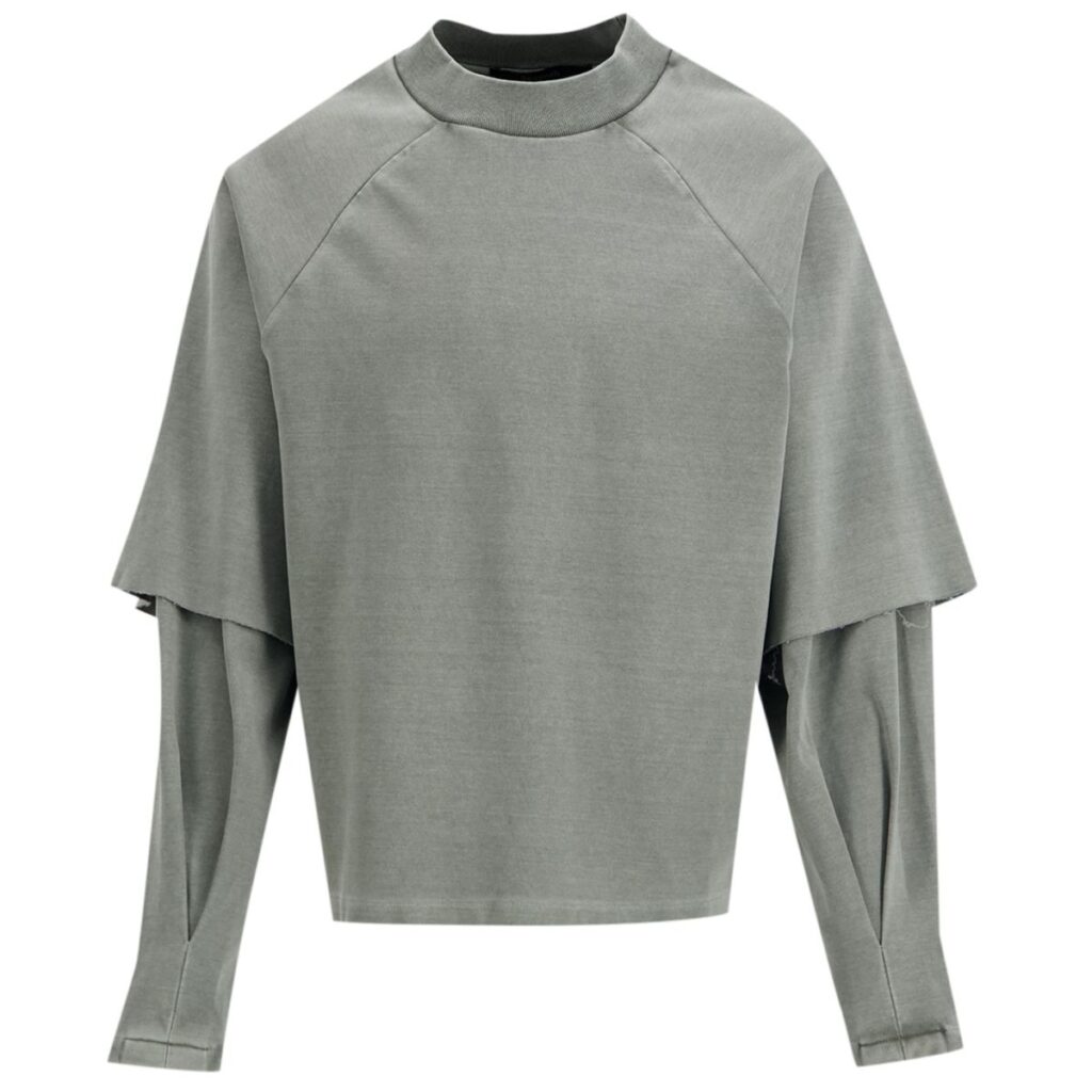 Seventh Raglan Layered Longsleeve T-shirt Donker Groen