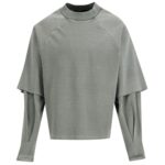 Seventh Raglan Layered Longsleeve T-shirt Donker Groen