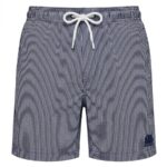 Sundek Striped Zwembroek Navy