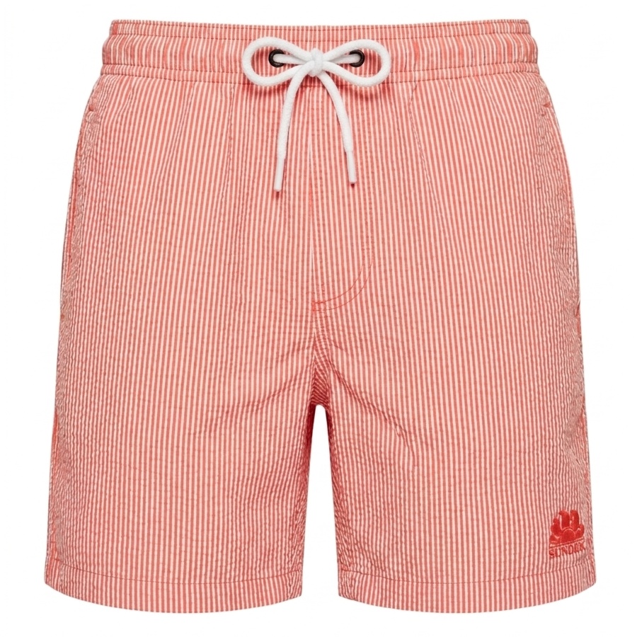 Sundek Striped Zwembroek Roze