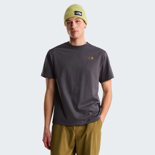 The North Face TNF Snack Relaxed T-shirt Antraciet