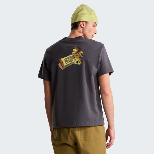 The North Face TNF Snack Relaxed T-shirt Antraciet