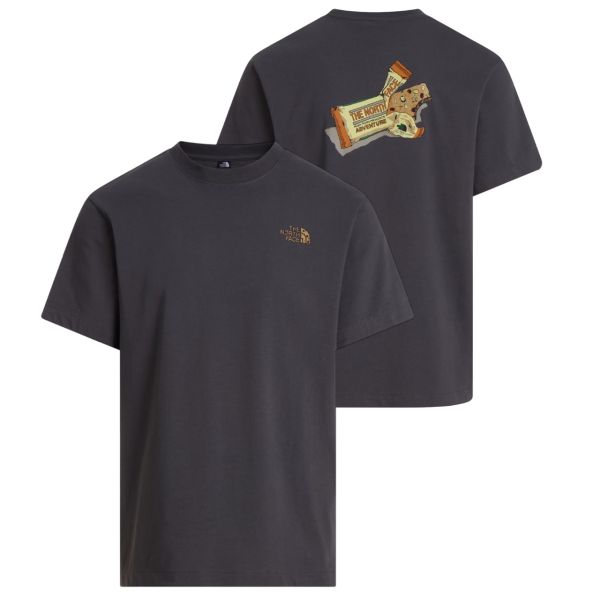 The North Face TNF Snack Relaxed T-shirt Antraciet