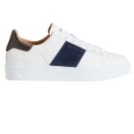 Woolrich Classic Court Sneaker Wit/Blauw
