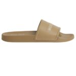 Woolrich Logo Slippers Beige