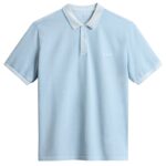Woolrich Mackinack Polo Licht Blauw