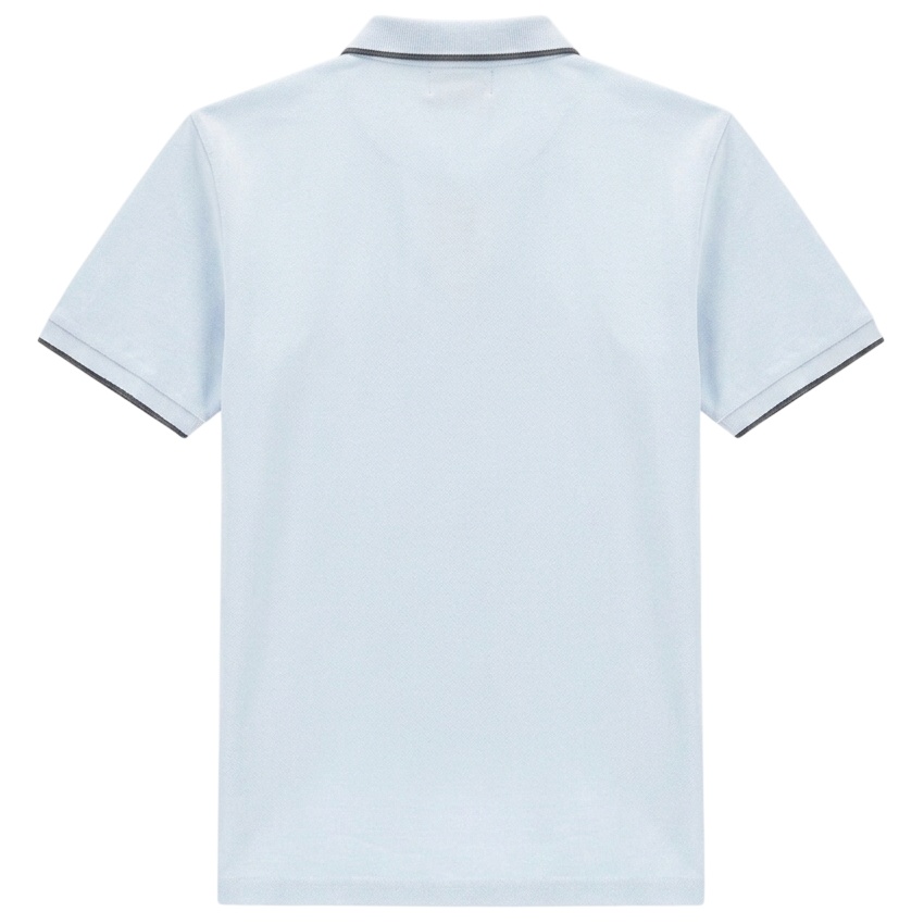 Woolrich Monterey Polo Licht Blauw