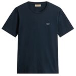 Woolrich Slub Logo T-shirt Navy