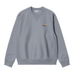 Carhartt WIP American Script Sweater Blauw