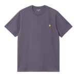 Carhartt WIP American Script T-shirt Paars