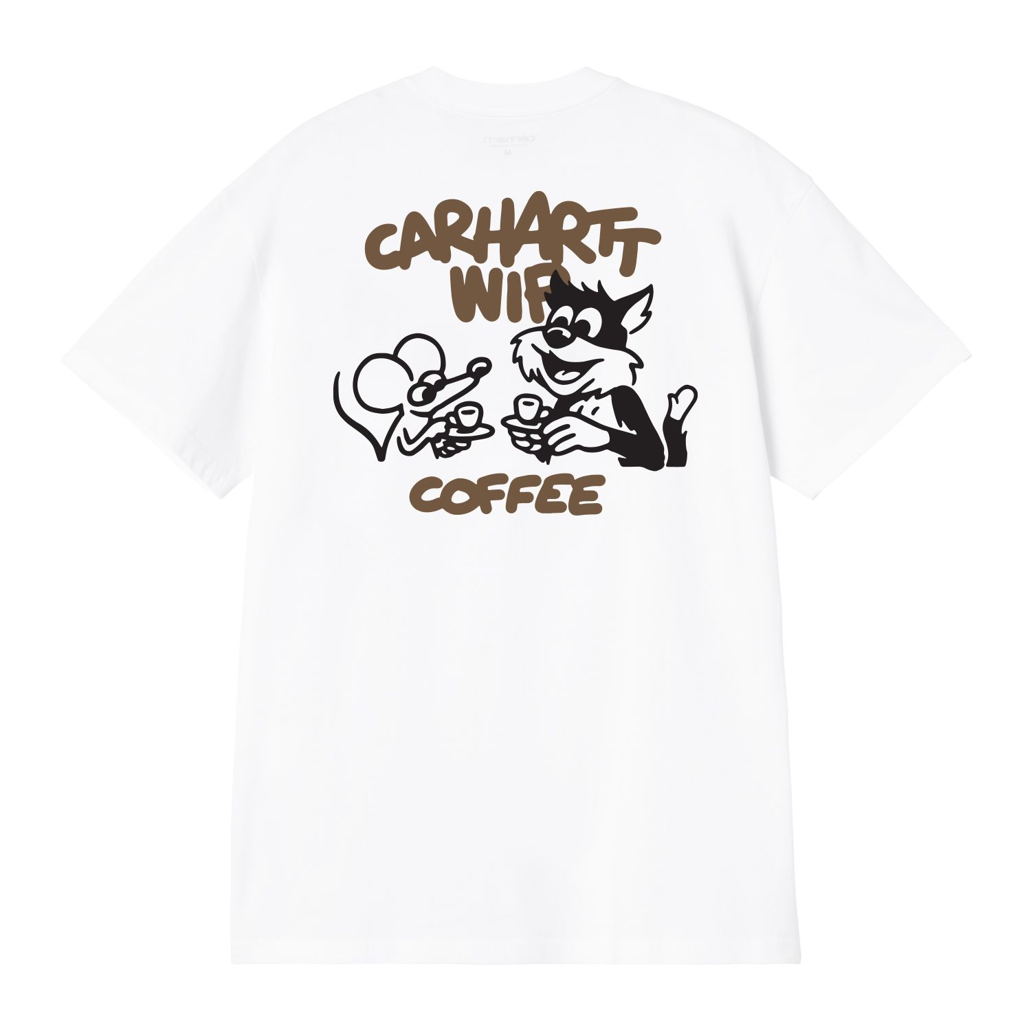 Carhartt WIP Coffee Break T-shirt Wit
