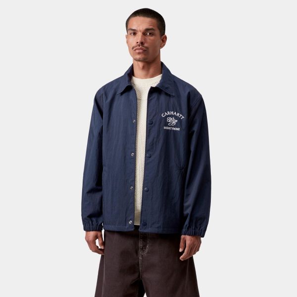 Carhartt WIP Eightynine Coach Jack Navy