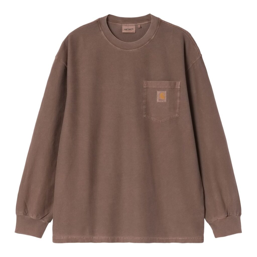 Carhartt WIP Loose Pocket Longsleeve T-shirt Bruin