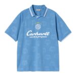 Carhartt WIP Terrace Football T-shirt Blauw