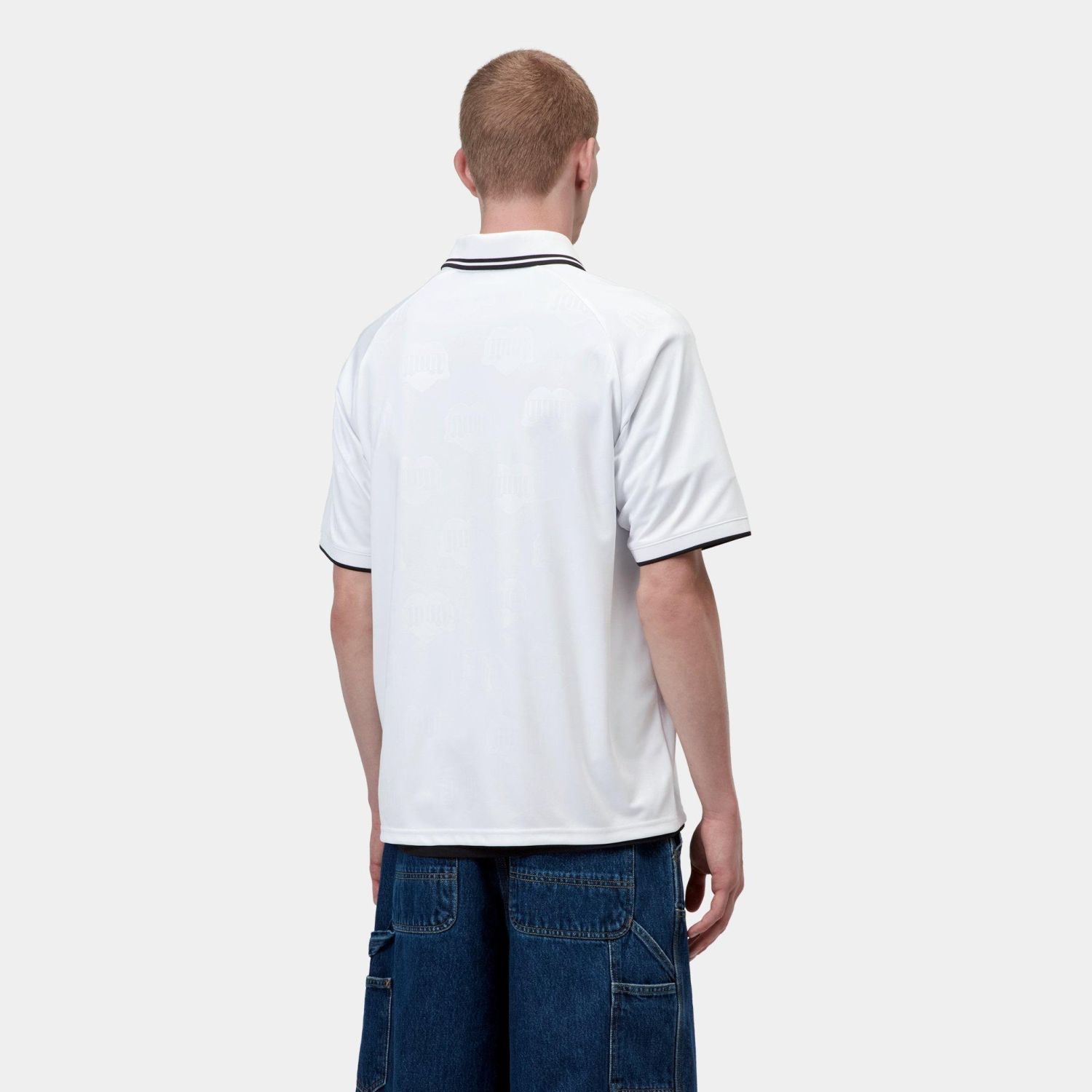 Carhartt WIP Terrace Football T-shirt Wit