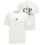 CP Company 1020 Embroidery T-shirt Wit