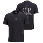 CP Company 1020 Embroidery T-shirt Zwart