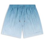 Daily Paper Ombre Dotted Shield Zwembroek Licht Blauw