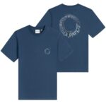Daily Paper Orbit Drift T-shirt Donker Blauw